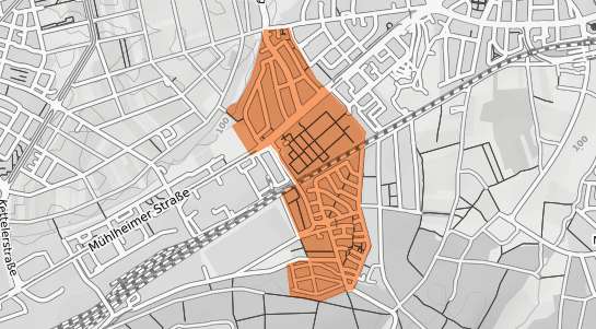 Mietspiegelkarte Offenbach am Main Waldheim